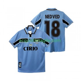 Divisa di Calcio Lazio NEDVED 18 1999 Retro Prima 1998